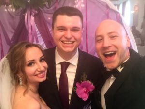 Ведущий в Киеве на свадьбе Юлии и Антона 9 июня 2017 года